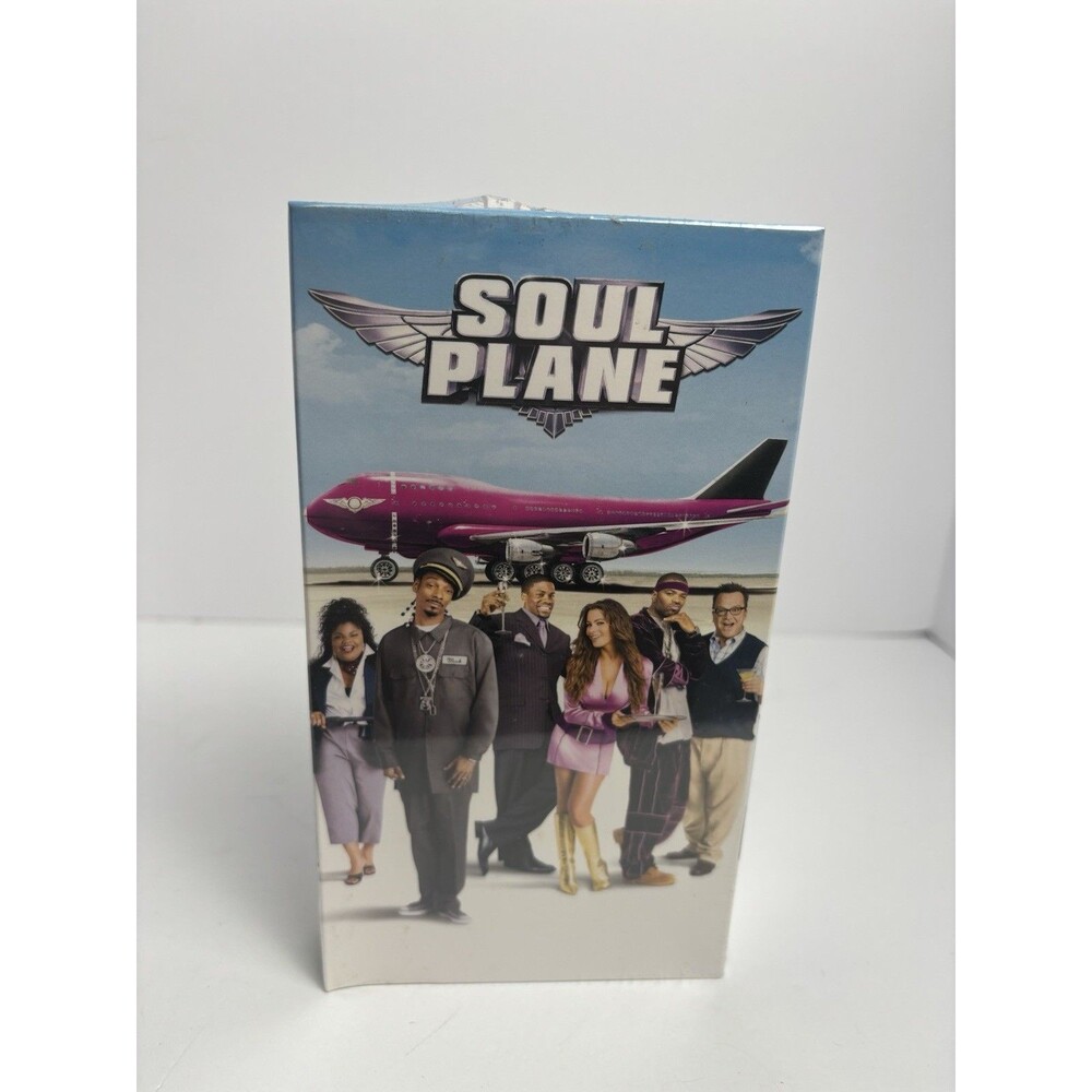 Soul Plane VHS Tape 2004 MGM Snoop Dogg Late Release Movie Film New SEALED